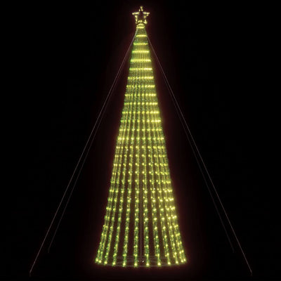 Vidaxl led-kerstboom 1028 leds warm wit 403 cm