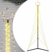 Vidaxl led-kerstboom 483 leds warm wit 240 cm - afbeelding 2