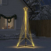 Vidaxl led-kerstboom 483 leds warm wit 240 cm - afbeelding 3