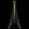Vidaxl led-kerstboom 483 leds kleurrijk 240 cm