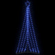 Vidaxl led-kerstboom 339 leds 187 cm blauw
