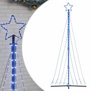 Vidaxl led-kerstboom 447 leds 249 cm blauw - afbeelding 2