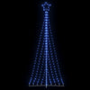 Vidaxl led-kerstboom 447 leds 249 cm blauw