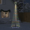 Vidaxl led-kerstboom 495 leds kleurrijk 300,5 cm