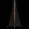 Vidaxl led-kerstboom 570 leds kleurrijk 399 cm