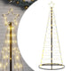Vidaxl led-kerstboom 200 leds warm wit 180 cm
