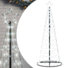 Vidaxl led-kerstboom 200 leds koud wit 180 cm