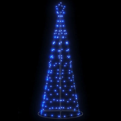 Vidaxl led-kerstboom 200 leds 180 cm blauw