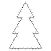 Vidaxl kerstverlichting kerstboom silhouet 115 leds warm wit