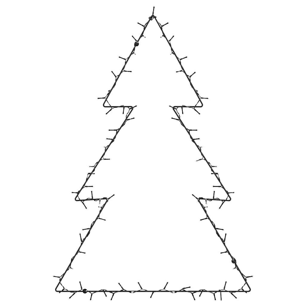 Vidaxl kerstverlichting kerstboom silhouet 115 leds warm wit