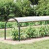 Vidaxl plantenafdekking met zeilringen 1x10 m polyethyleen