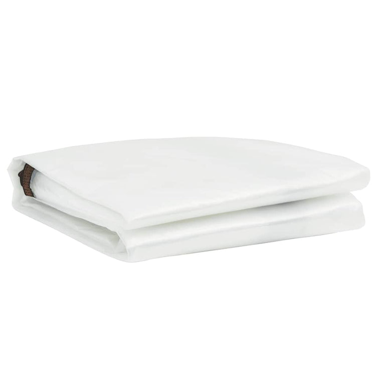 Vidaxl plantenafdekking met zeilringen 3x8 m polyethyleen