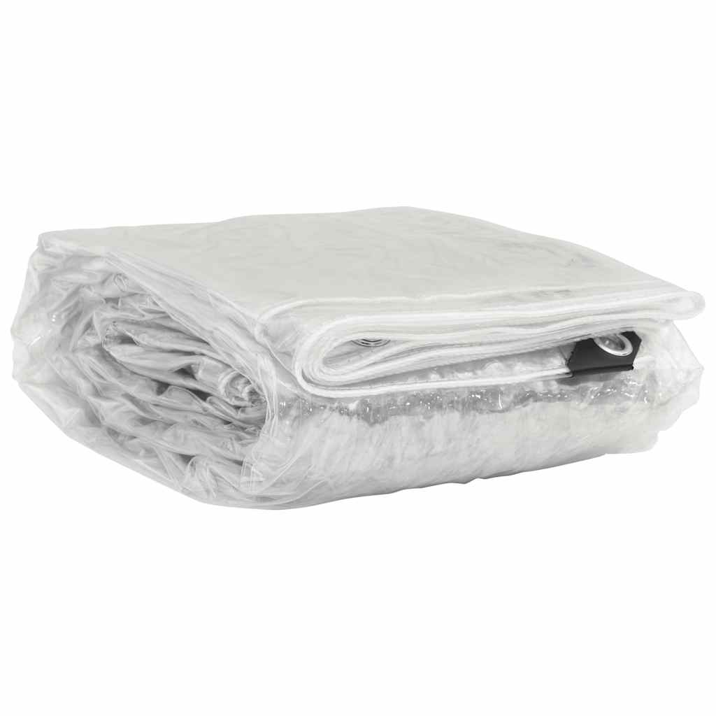 Vidaxl plantenafdekking met zeilringen 2x3 m pvc