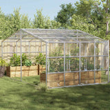 Vidaxl plantenafdekking met zeilringen 3x8 m pvc - afbeelding 2