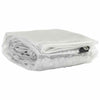 Vidaxl plantenafdekking met zeilringen 3x8 m pvc
