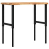Vidaxl werkbank rechthoekig 100x60x(73-99,5) cm massief acaciahout