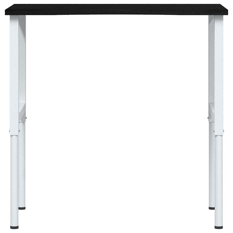 Vidaxl werkbank 100x60x(71,5-98) cm eikenhout donkerbruin