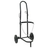 Vidaxl handtrolley zwart en rood 49 x 49 x 101 cm staal