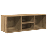 Vidaxl schoenenopbergbank 102x35x35 cm bewerkt hout artisanaal eiken - afbeelding 2