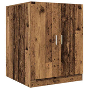 Vidaxl wasmachinekast 70,5x71,5x91,5 cm oud houtkleurig - afbeelding 2