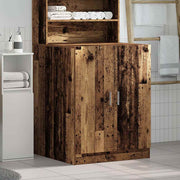 Vidaxl wasmachinekast 70,5x71,5x91,5 cm oud houtkleurig - afbeelding 3