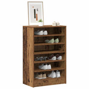 Vidaxl schoenenkast 60 x 35 x 92 cm oud hout - afbeelding 3