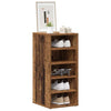 Vidaxl schoenenkast 32x35x70 cm bewerkt hout oud houtkleurig
