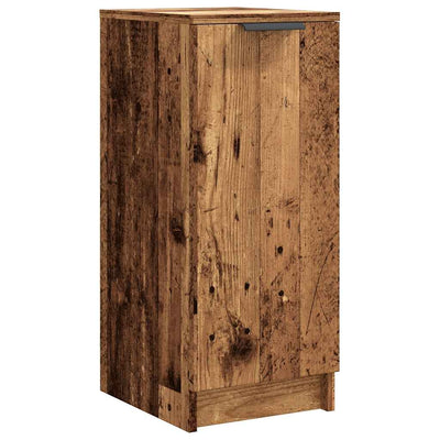 Vidaxl schoenenkast 29,5x35x70 cm bewerkt hout oud houtkleurig