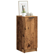 Vidaxl schoenenkast 29,5x35x70 cm bewerkt hout oud houtkleurig - afbeelding 1