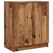 Vidaxl schoenenkast 59x35x70 cm bewerkt hout oud houtkleurig - afbeelding 2