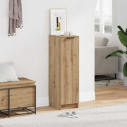 Vidaxl schoenenkast 29,5x35x100,5 cm bewerkt hout artisanaal eiken - afbeelding 3