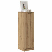 Vidaxl schoenenkast 29,5x35x100,5 cm bewerkt hout artisanaal eiken - afbeelding 1