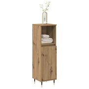 Vidaxl schoenenkast 59x35x100,5 cm bewerkt hout artisanaal eikenkleur - afbeelding 3