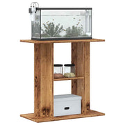 Vidaxl aquariumstandaard oud hout 60x30x60 cm bewerkt hout - afbeelding 3