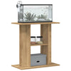 Vidaxl aquariumstandaard 60x30x60cm bewerkt hout artisanaal eikenkleur