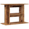 Vidaxl aquariumstandaard oud hout 80x35x60 cm bewerkt hout