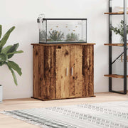 Vidaxl aquariumstandaard 81x36x73 cm bewerkt hout oud houtkleurig - afbeelding 3