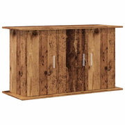 Vidaxl aquariumstandaard 101x41x58 cm bewerkt hout oud houtkleurig - afbeelding 2