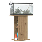 Vidaxl aquariumstandaard artisan eikenhout 36x60,5x72,5 cm - afbeelding 3