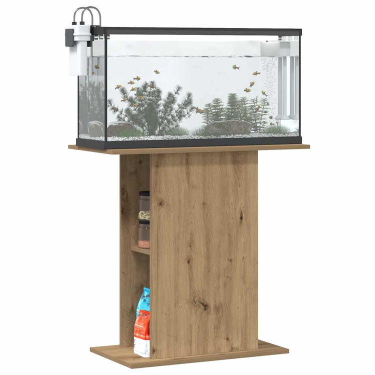 Vidaxl aquariumstandaard artisan eikenhout 36x75x72,5 cm