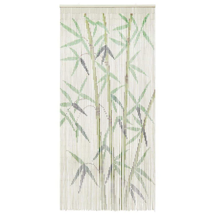 Vidaxl insectengordijn bamboe print 90x220 cm bamboe