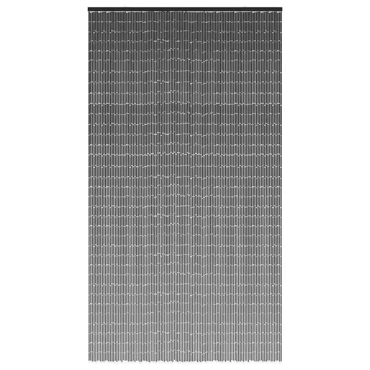 Vidaxl insectengordijn 120x220 cm bamboe donkergrijs