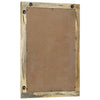 Vidaxl badkamer spiegel met spiegel bruin 70 x 50 x 2,5 cm