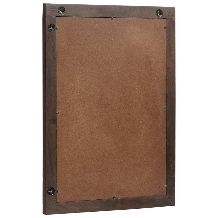 Vidaxl badkamer spiegel wandgemonteerd bruin 70 x 50 x 2,5 cm