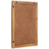 Vidaxl badkamer spiegel met spiegel licht bruin 70 x 50 x 2,5 cm