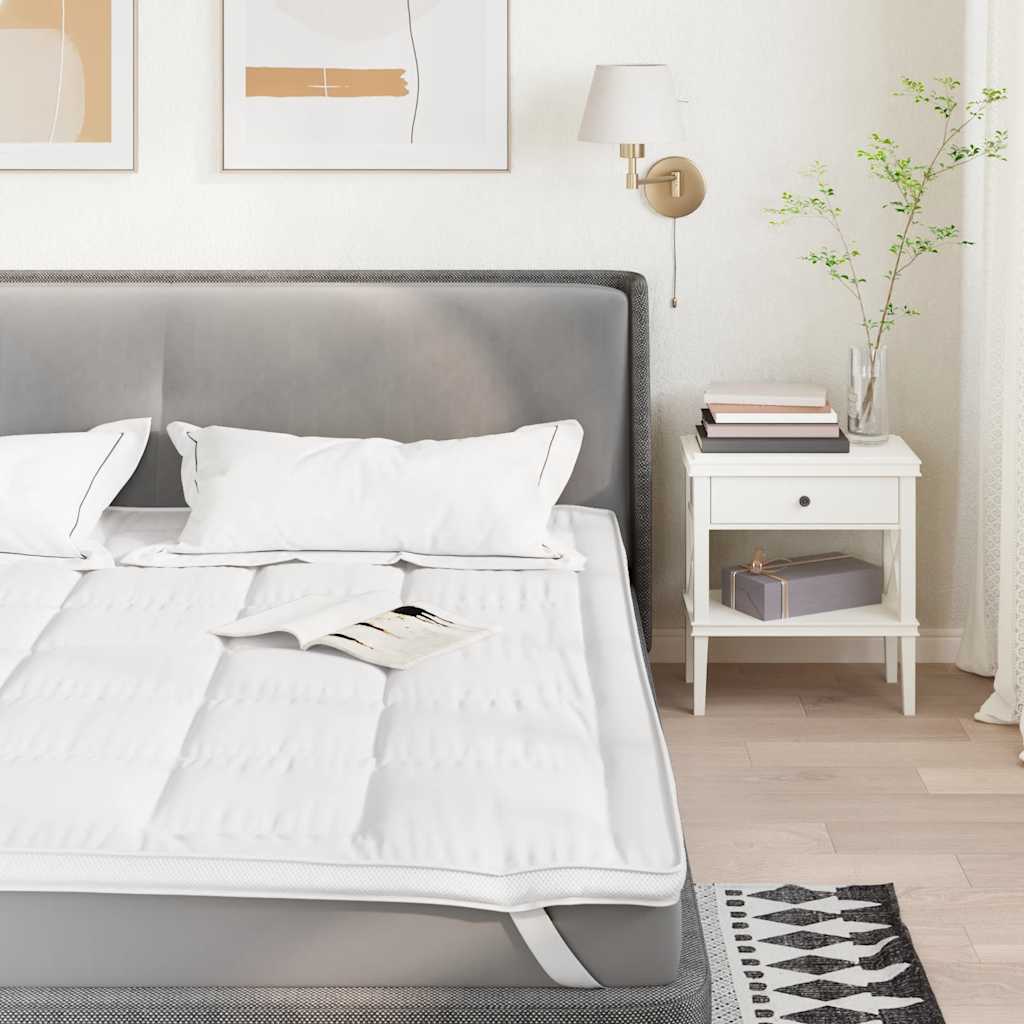 Vidaxl matrasbeschermer 90x220 cm wit