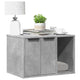 Vidaxl kattenbakkast 60x40x40 cm bewerkt hout betongrijs