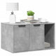 Vidaxl kattenbakkast 80x50x45 cm bewerkt hout betongrijs