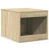 Vidaxl kattenbakkast 47x59x42 cm bewerkt hout sonoma eikenkleurig