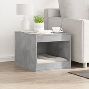 Vidaxl kattenbakkast 47x59x42 cm bewerkt hout betongrijs - afbeelding 3